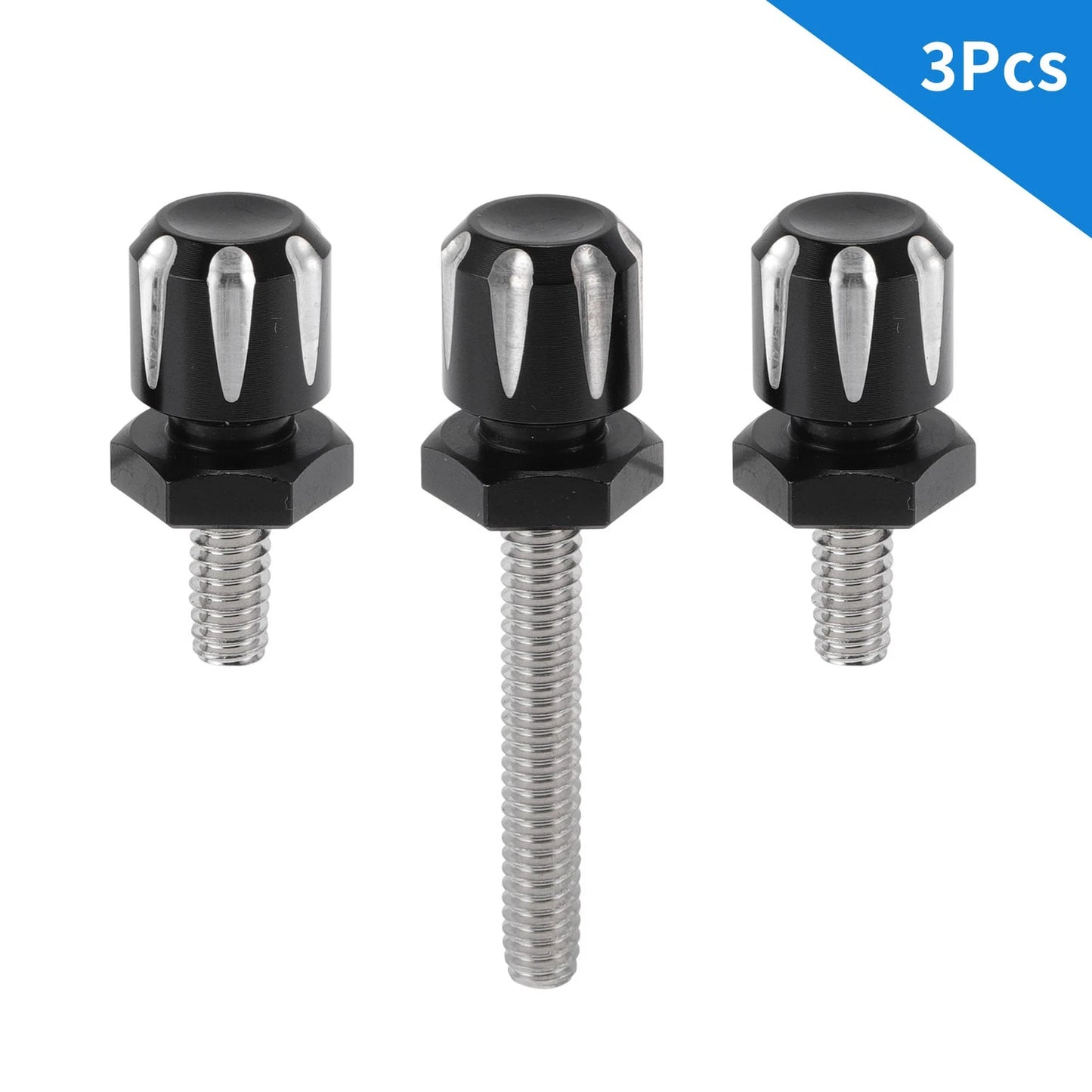 Windshield Bolts Black for Harley Davidson Touring Freewheeler