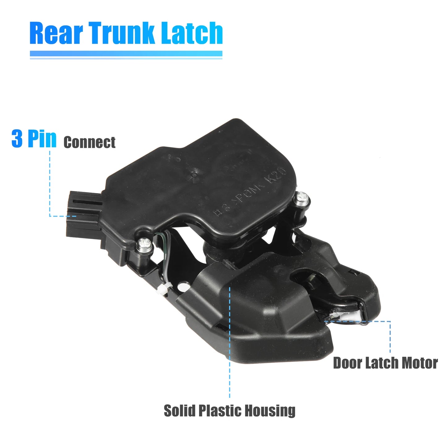 Rear Tailgate Latch Actuator for Honda Accord (2003-2007)