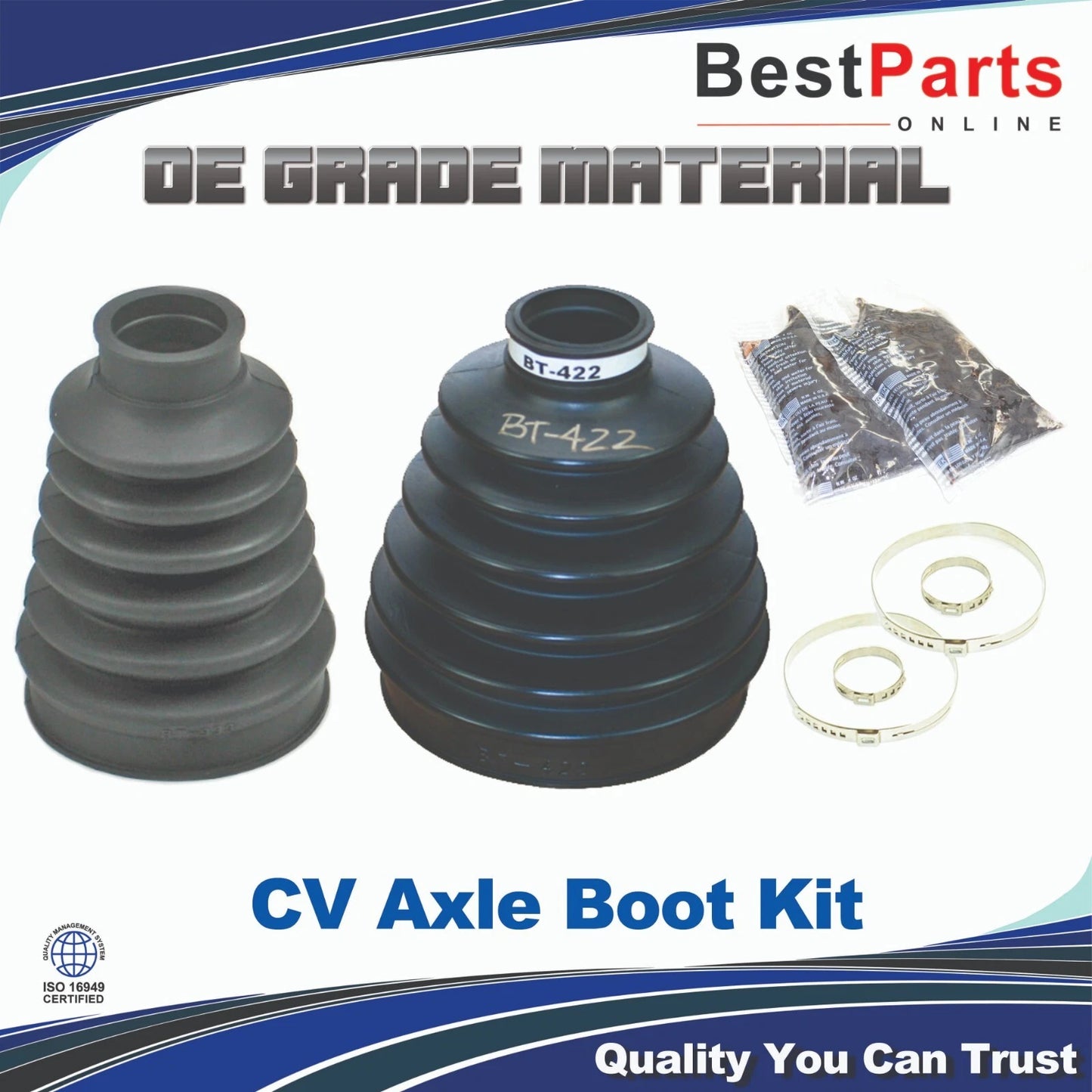 CV Axle Boot Repair for Golf/Jetta/Tiguan/Touareg/Passat (2010–2013)