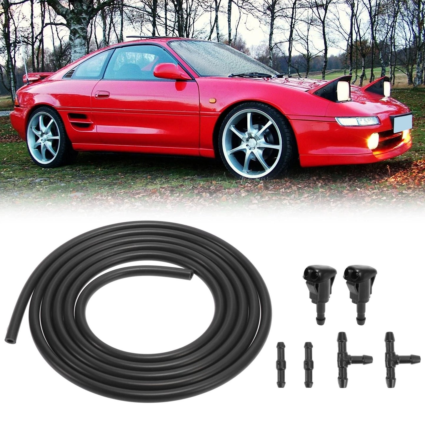 7pcs Windshield Wiper Fluid Squirter Nozzles for Toyota Camry (2007-2011)