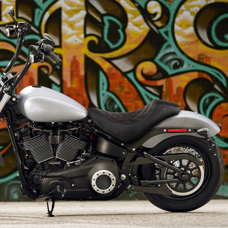 Solo Driver Seat for Harley Softail Heritage Classic Street Bob (2018-2023)