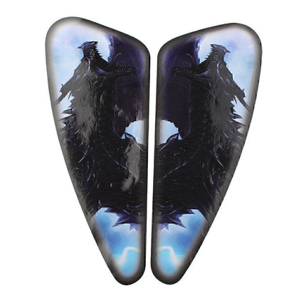 3D Stereo Fuel Gas Tank Stickers Decals for Harley Motorcycle