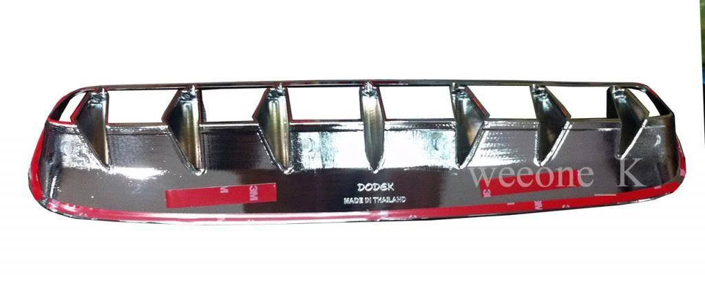 Hood Scoop Cover Trim V.2 for Toyota Hilux Champ, Fortuner (12-14)