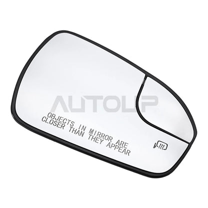 Door Wing Mirror Glass Heated Right Passenger Side for Ford Fusion (2013–2020)