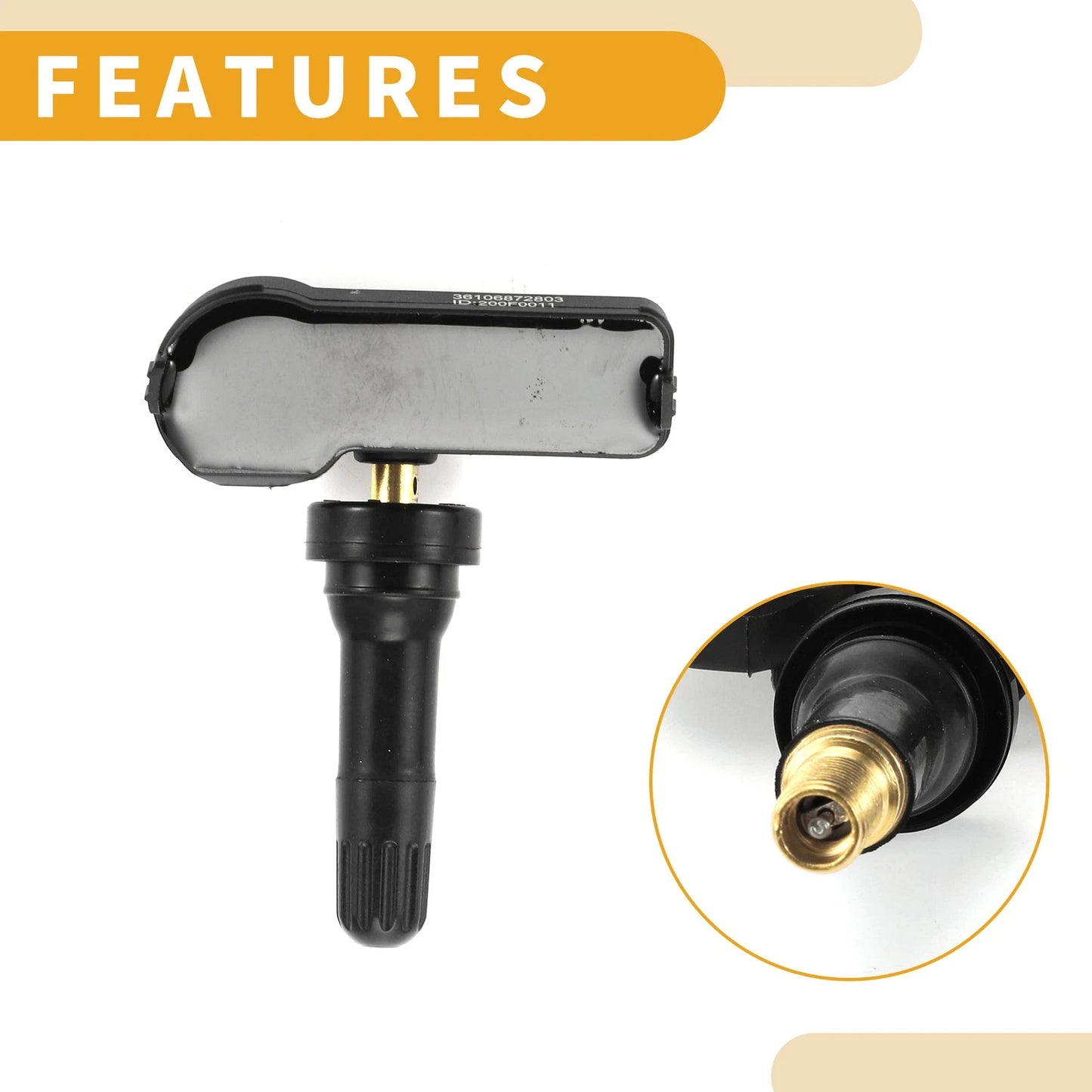 Tire Pressure Sensor 433MHz for BMW 530i, 530i xDrive (2017-2022)
