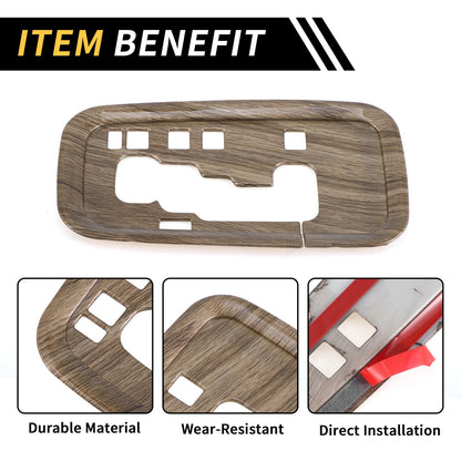 Console Gear Shift Frame Panel Trim for Jeep Wrangler JK JKU (2011-2017)