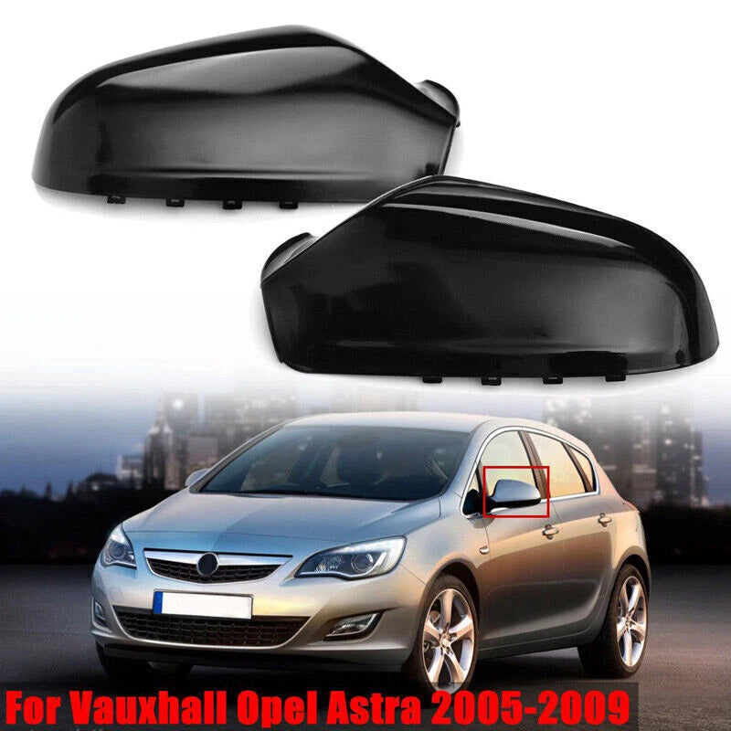 Wing Mirror Cover Caps for Opel Vauxhall Astra, Saturn Astra (2004-2010)