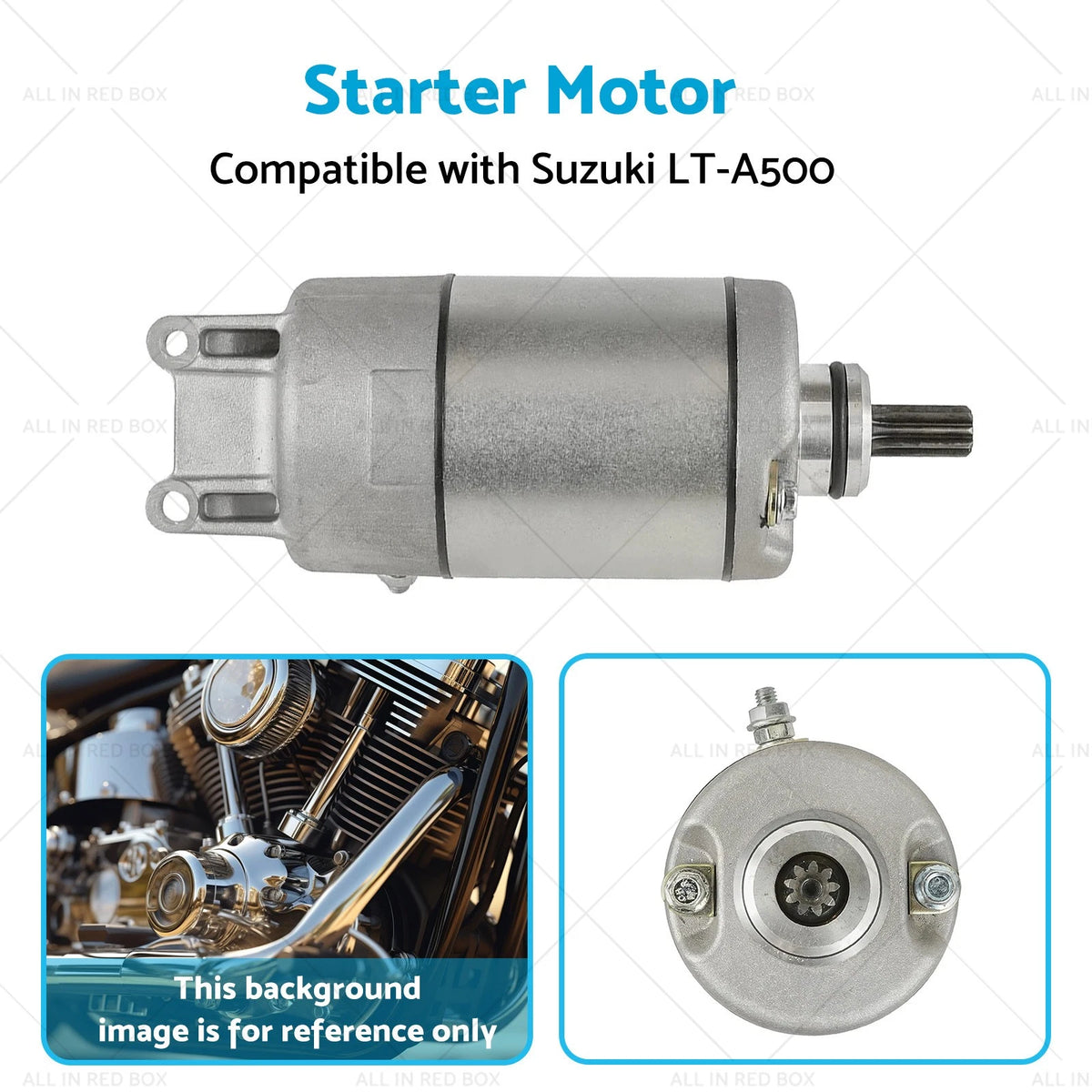 Starter Motor for Suzuki LTA500X LT-A450X KingQuad AXi (2007-2014)