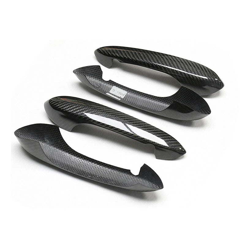 Real Carbon Fiber Door Handle Cover Trim Fit For BMW G30 G38 G32 G08 G02 G05 G20