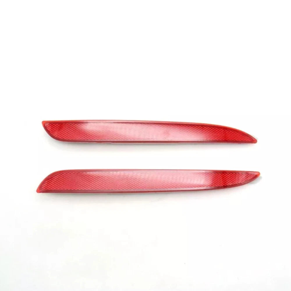 Red Rear Bumper Reflectors for Mazda 3 (2008-2012)