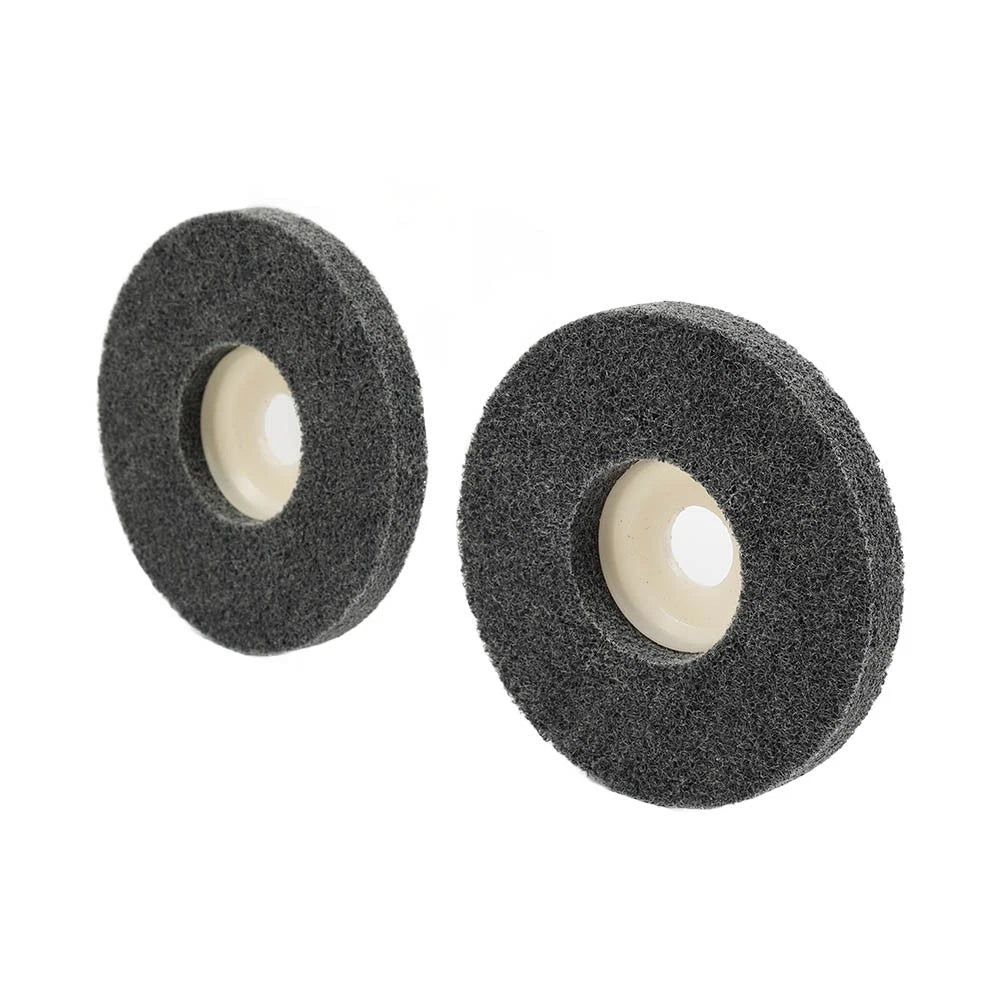 4" Nylon Fiber Buffing Wheel Polishing Disc for Angle Grinder (Fits Various Models)