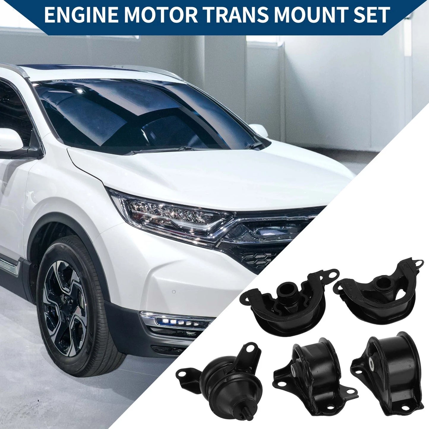 Engine Motor Mount Set for Honda CR-V (1997-2001)