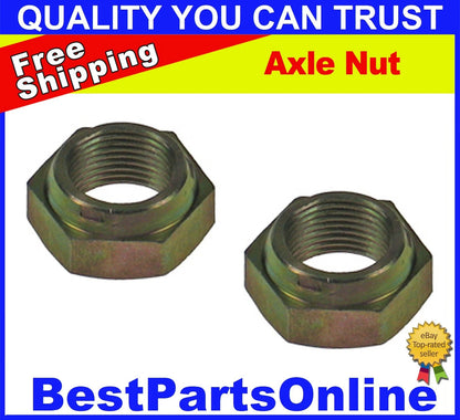 2 x CV Axle Nut M20x1.5 Self-Lock Nut for AUDI 4000 Quattro (1984–1987)
