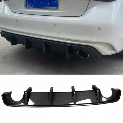 1x Rear Bumper Diffuser Lip for Infiniti Q50 (2014-2017)