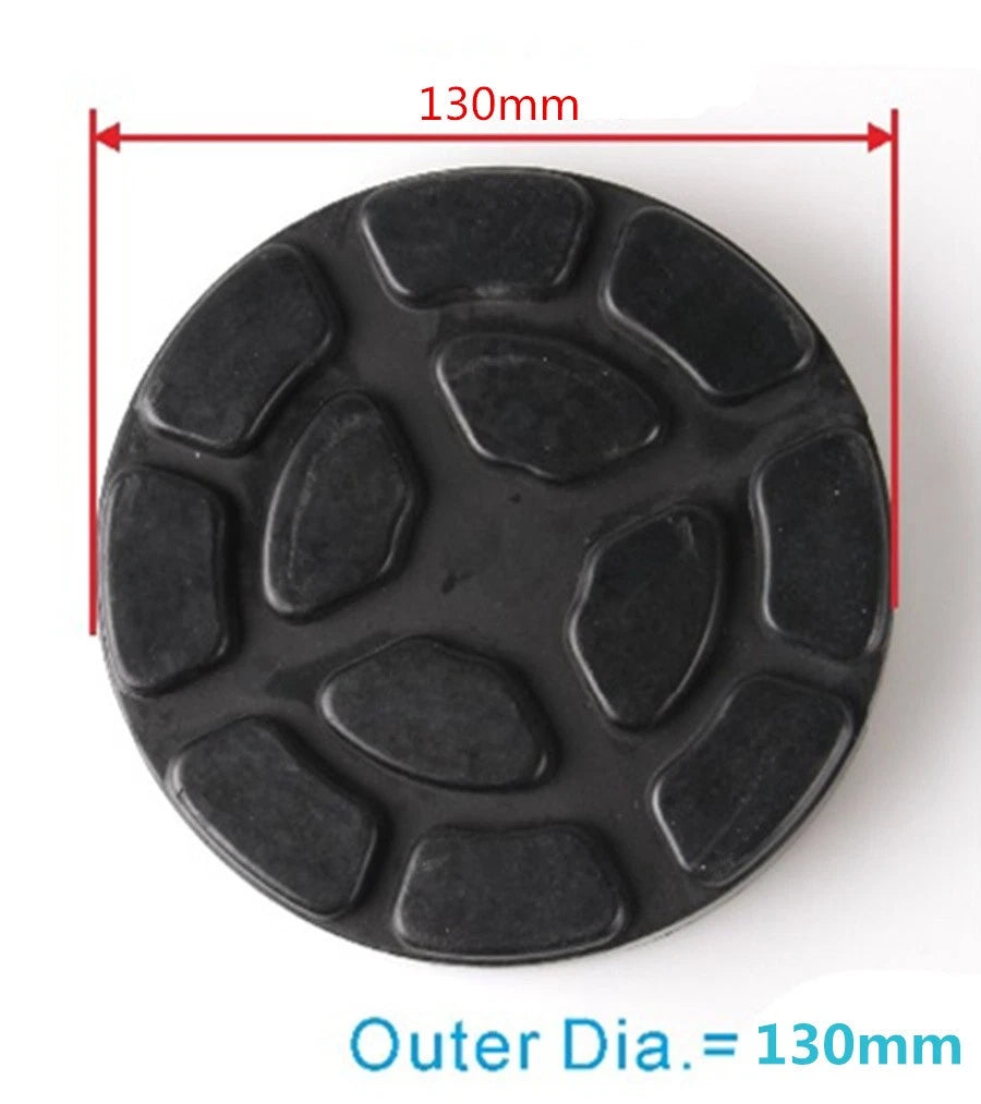130mm Heavy Duty Rubber Pad for Car Lift Arm Jack Disc Accessories 4x