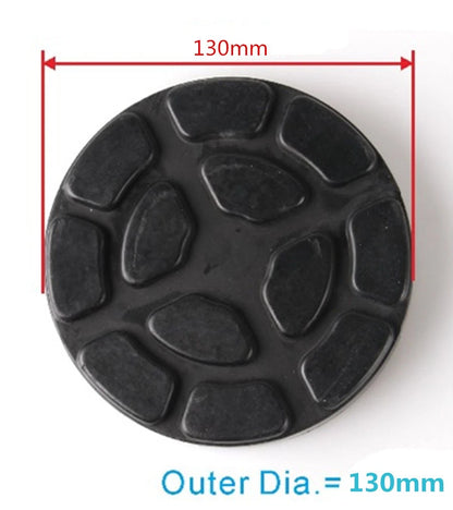 130mm Heavy Duty Rubber Pad for Car Lift Arm Jack Disc Accessories 4x