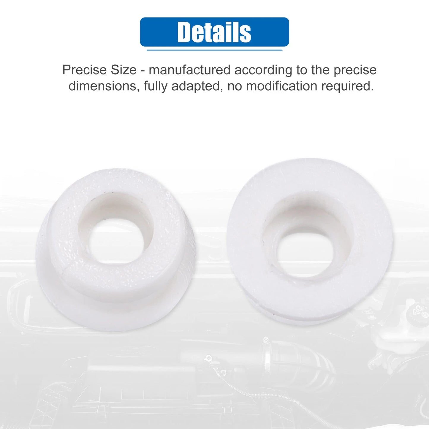 2 x Gearbox Shifter Cable Bushings for Ford Transit Connect (2002-2013)