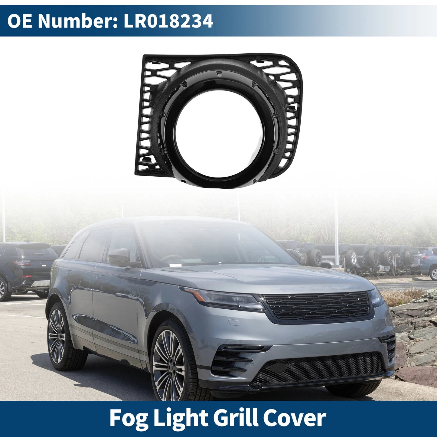 Front Right Fog Light Grill for Land Rover Vogue L322 (2010-2012)