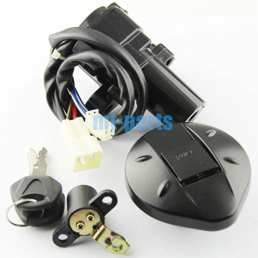 Yamaha XT660R XT660X Ignition Key Switch Fuel Tank Cap Lock Set (2004-2014)
