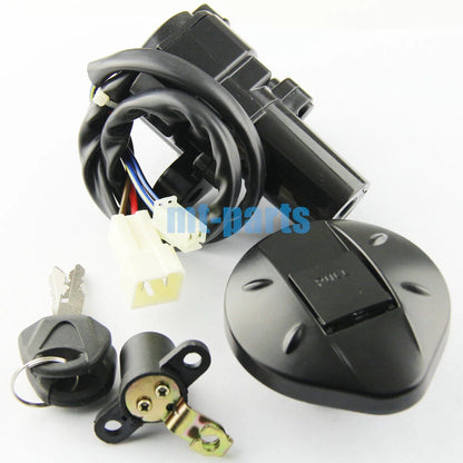 Yamaha XT660R XT660X Ignition Key Switch Fuel Tank Cap Lock Set (2004-2014)