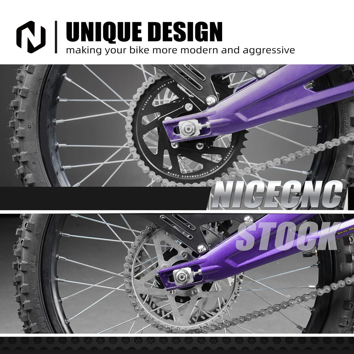 48T Rear Sprocket for Surron Light Bee S X L1E (2018-2023)
