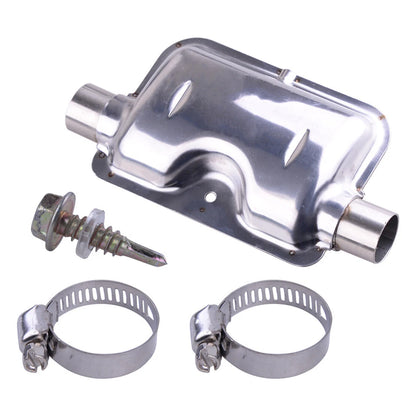 24mm Exhaust Silencer & Air Filter Kit for Webasto Eberspacher Heater