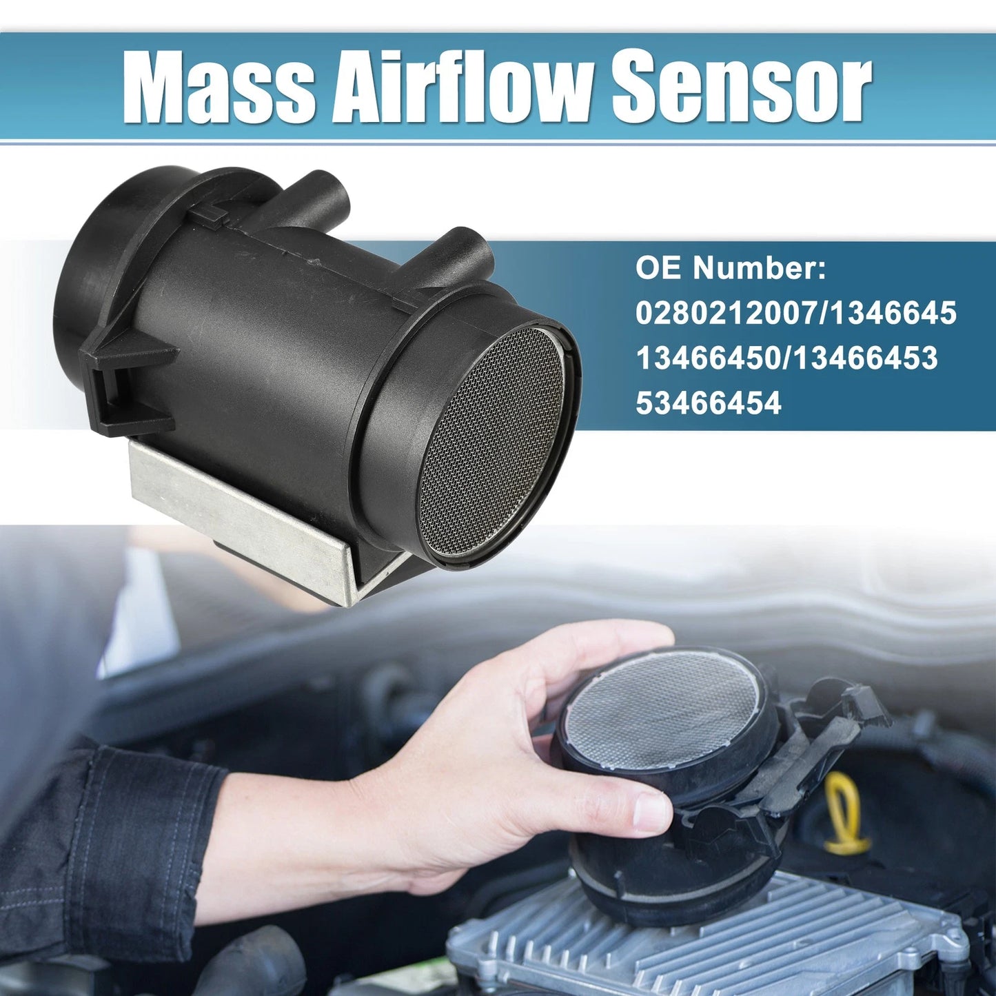 Car Mass Air Flow Meter MAF Sensor for Volvo 240 (1988-1993)