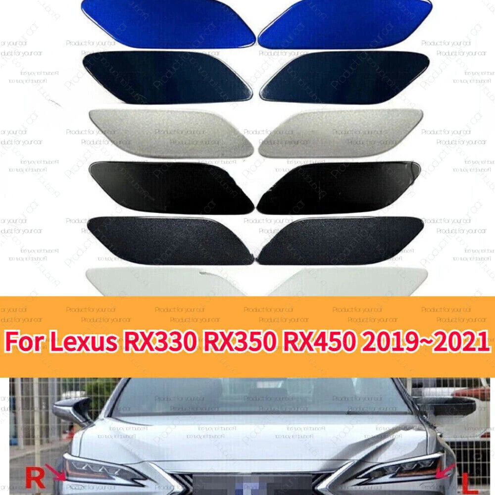 Headlamp Washer Spray Nozzle Cover for Lexus RX330 RX350 RX450 (2019–2021)