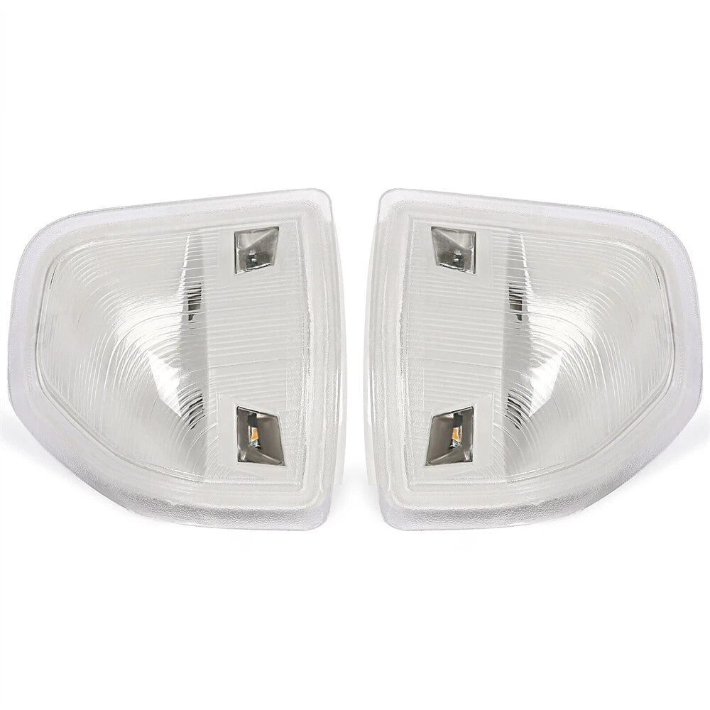 LED Side Mirror Turn Signal Light Clear Lens Amber for Dodge RAM (2009-2018)