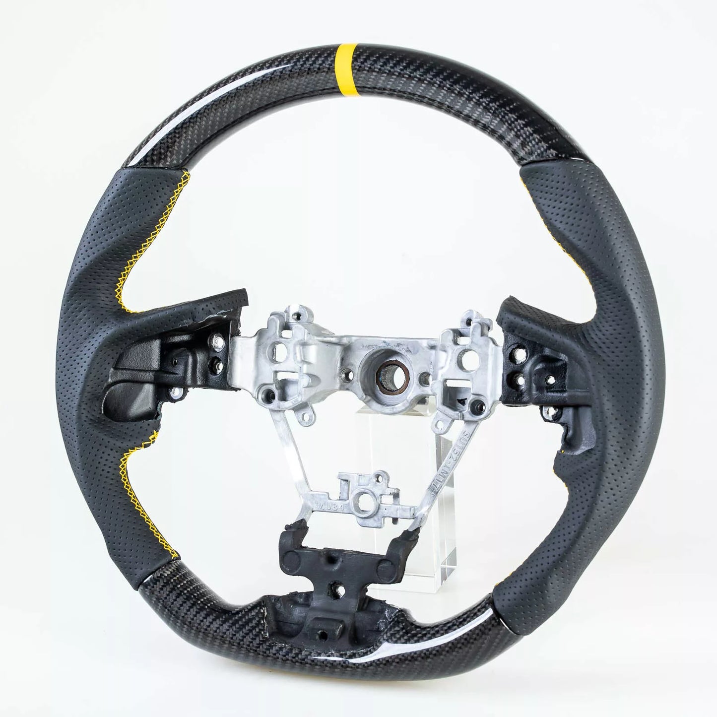 Carbon Leather Steering Wheel for Subaru Impreza, Forester, Ascent, XV (2017-2023)