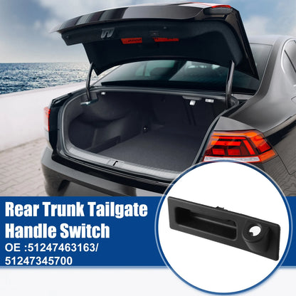 Trunk Tailgate Lock Release Handle Button Switch for BMW X3 (2015-2017)