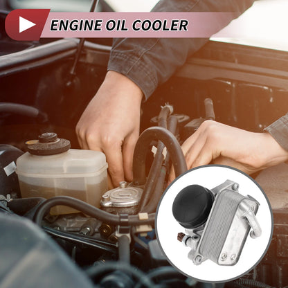 Engine Oil Cooler for BMW 128i Trans Cooler 1 Pc