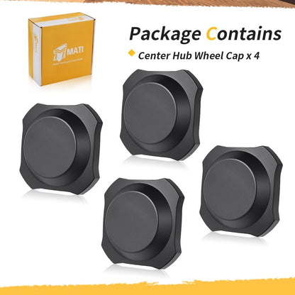 4 x Center Hub Wheel Rim Caps for Polaris RZR XP 1000/RZR XP 4 1000 (2024–2025)