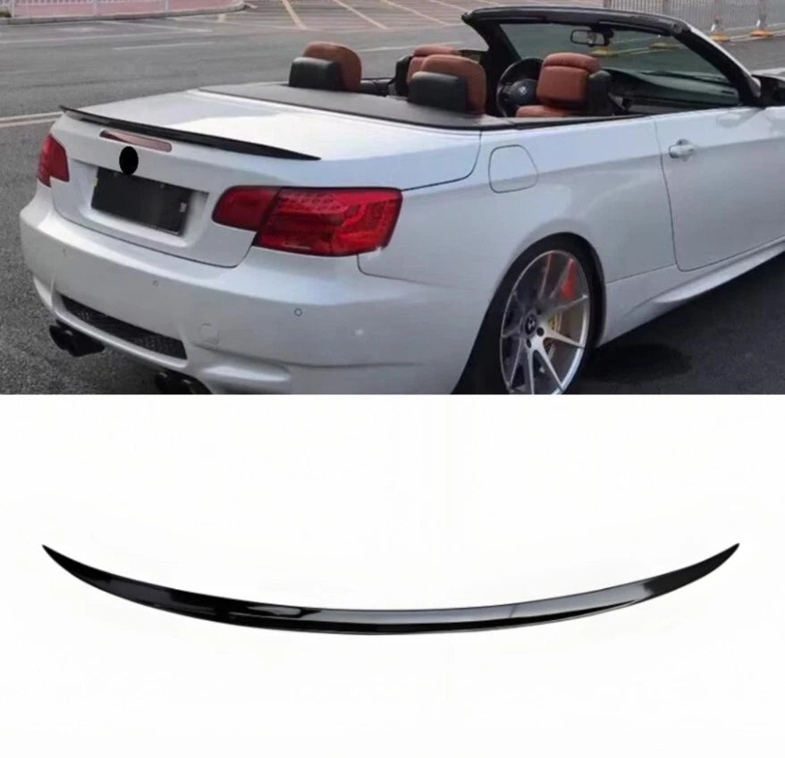 Rear Spoiler Wing Glossy Black ABS for BMW 3 Series E93 M3 (2007-2013)