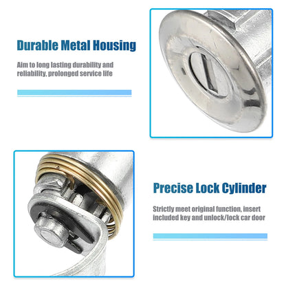 Door Lock Cylinder Set with Keys for Toyota Land Cruiser (1975-1983)