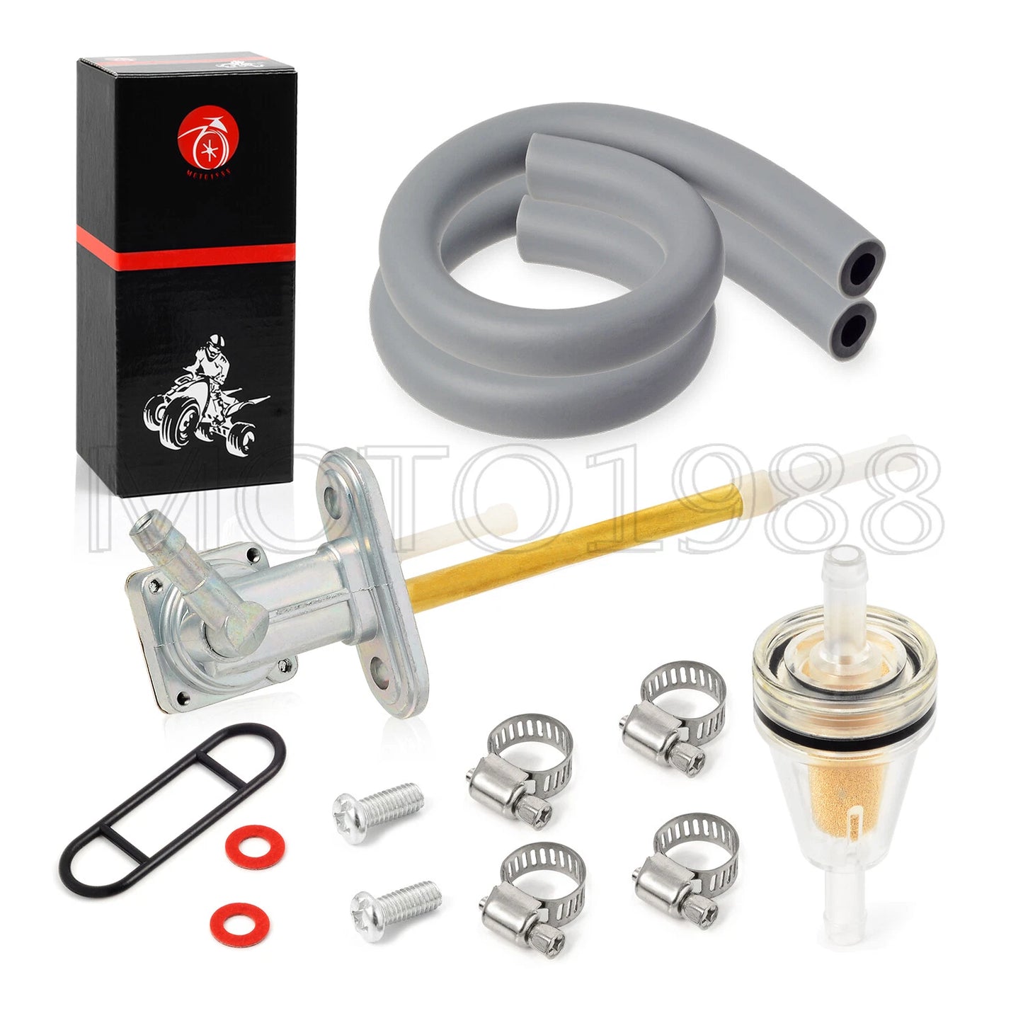Fuel Valve Petcock kit for Kawasaki Bayou 400 4X4 (1993–1999)