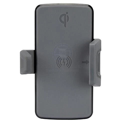 Phone Holder with Wireless Charger Rotating Holder Black Finish