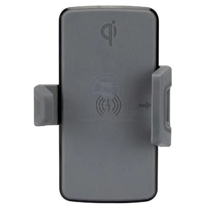 Phone Holder with Wireless Charger Rotating Holder Black Finish