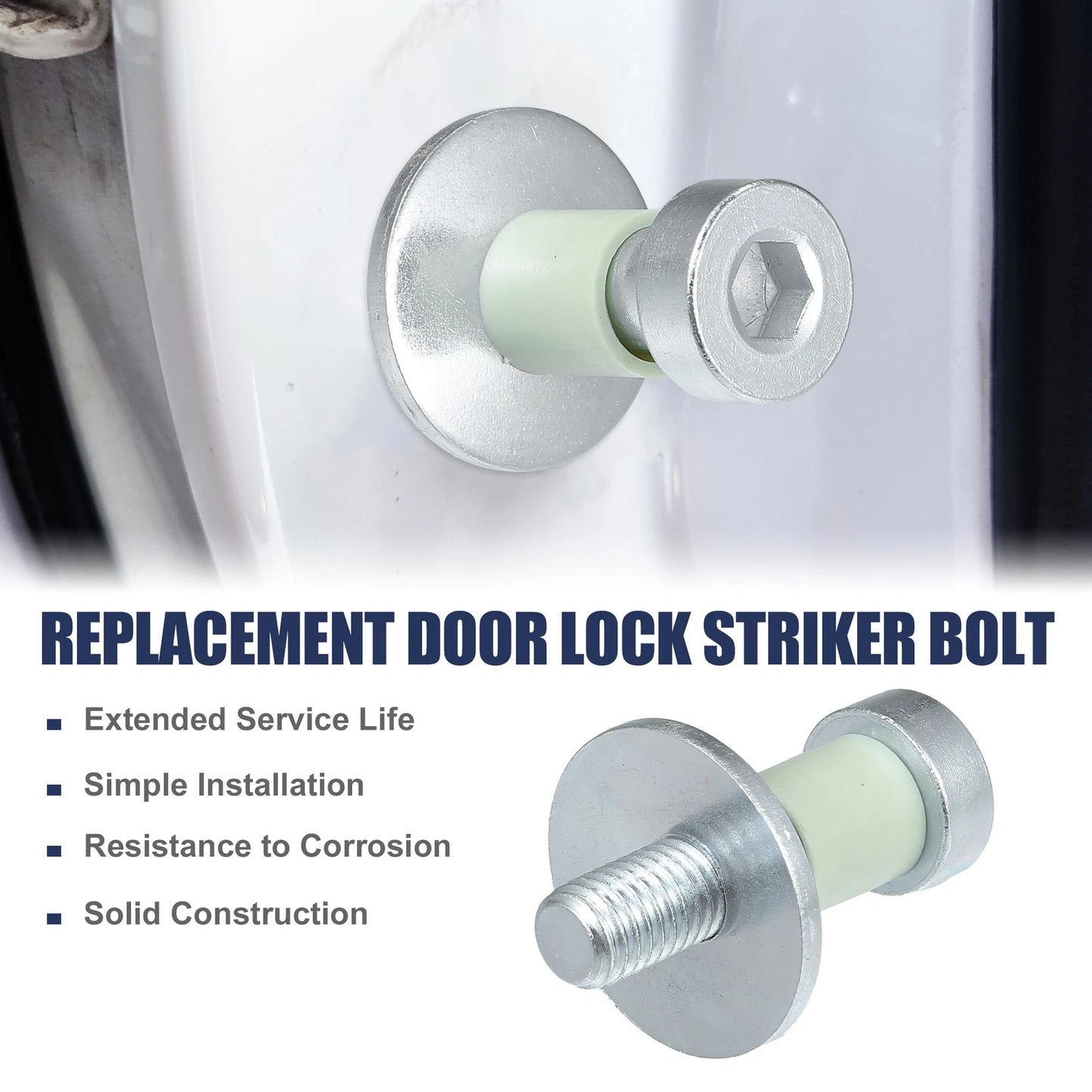 Door Latch Lock Striker Bolts for GMC Jimmy (1983–2005)