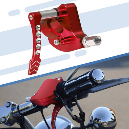 7/8 Inches Universal Thumb Throttle Assembly for Yamaha Banshee Metal Red