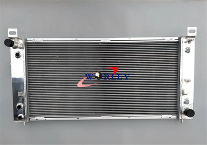 Radiator & Fan 34" for Chevrolet Silverado 1500 2500 3500 4.8L-6.0L (2007-2013)