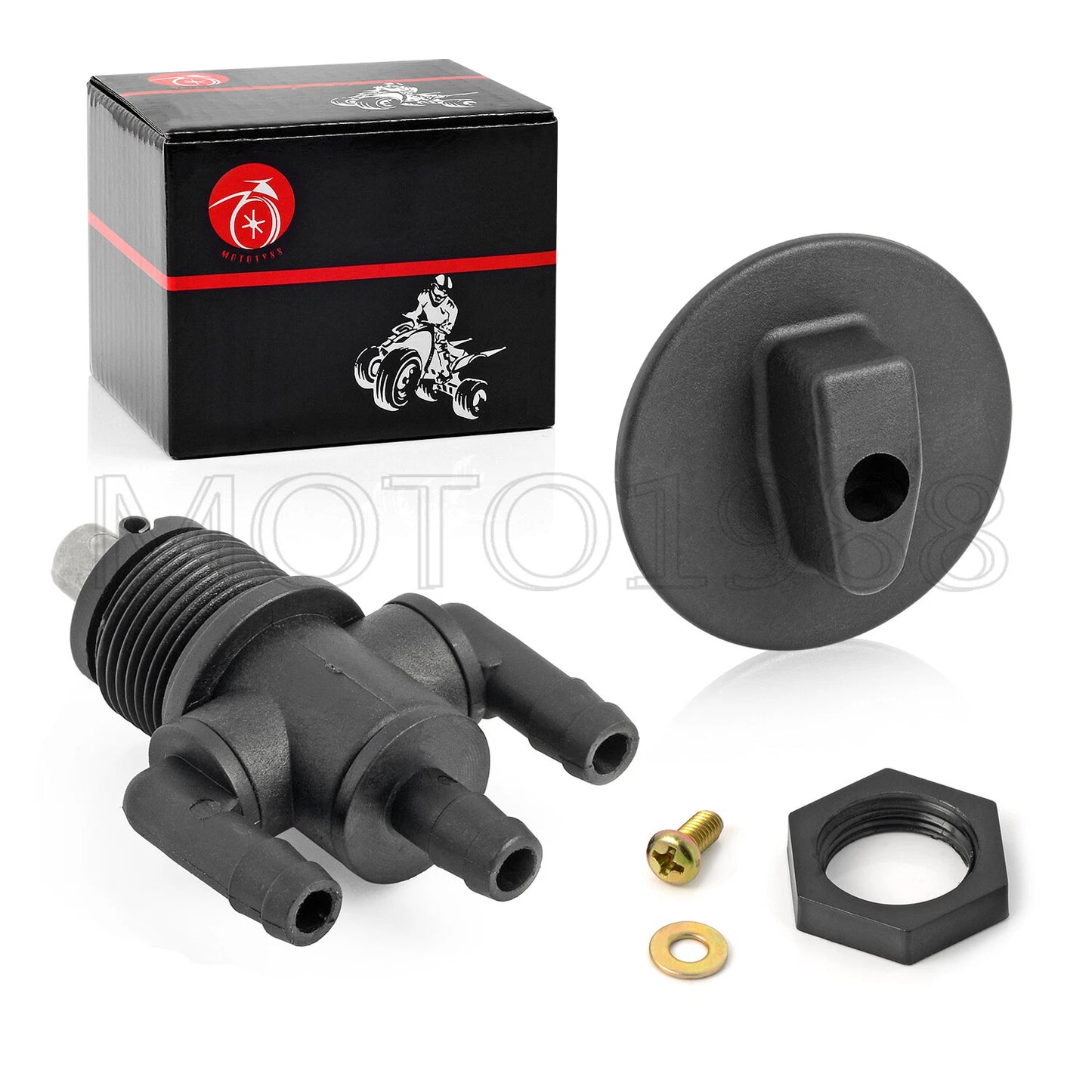 3-Way Fuel Shutoff Valve Petcock for Polaris Magnum 500 4x4 (1999–1999)