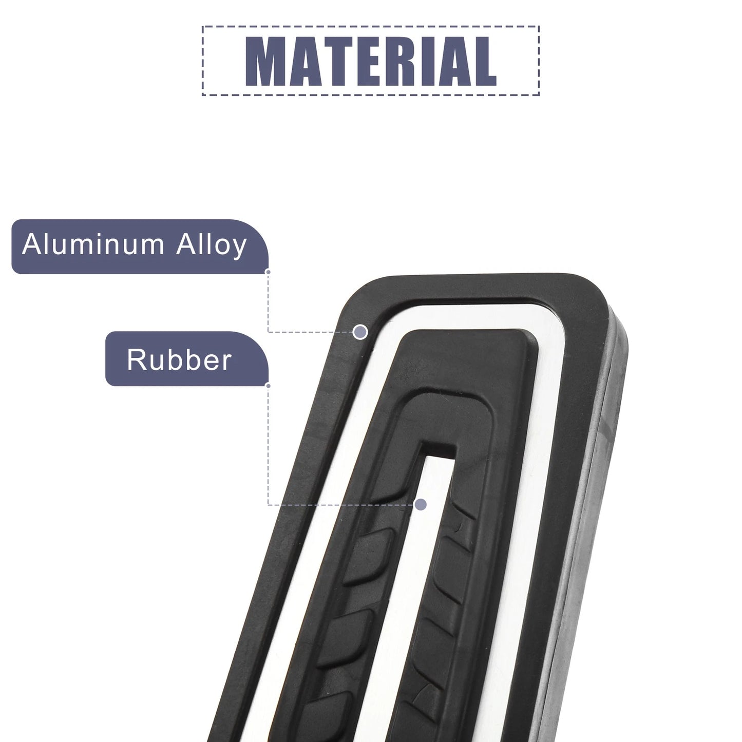 Accelerator & Brake Pedal Covers for BMW X3 X4 (2011-2023)