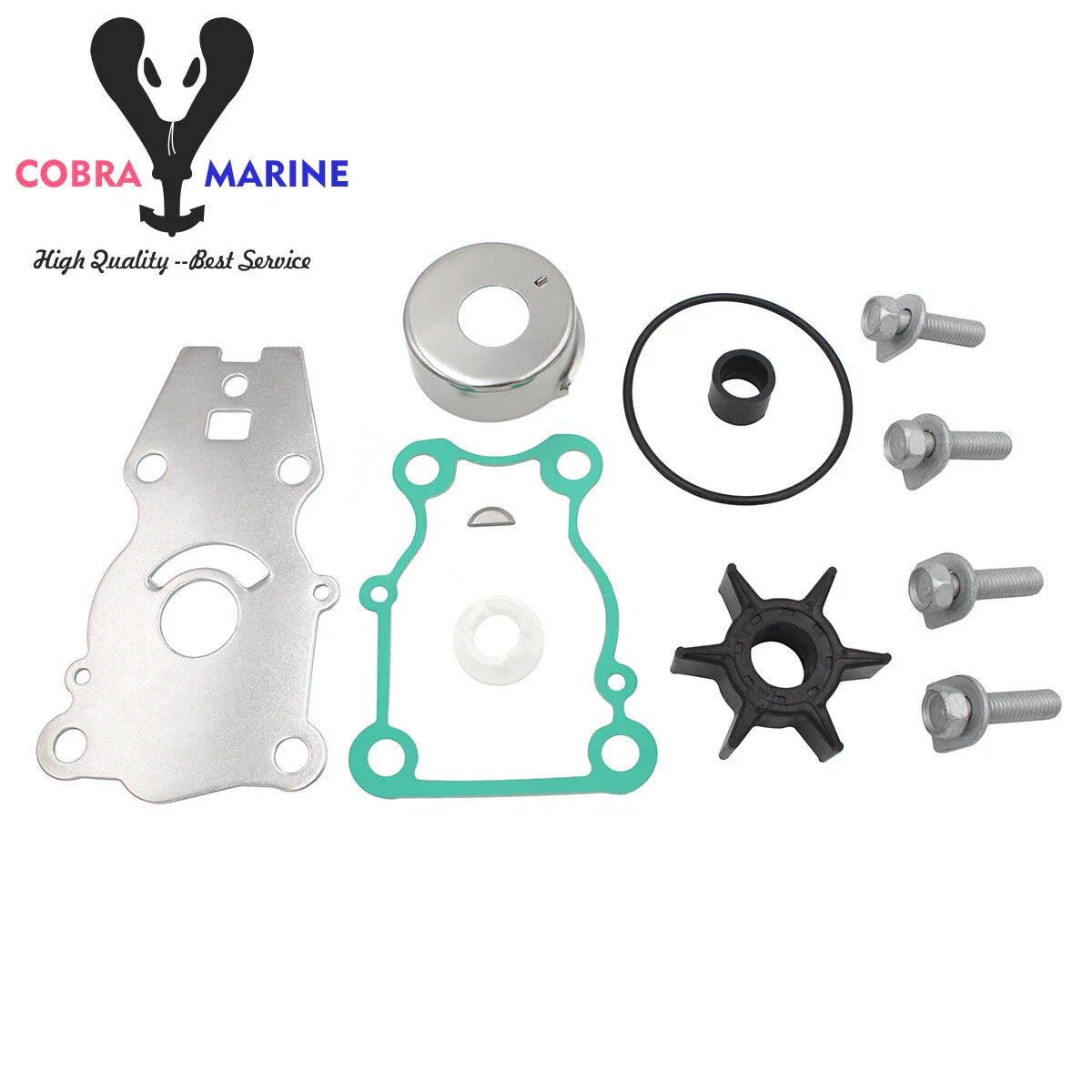 Impeller Repair Kit for Yamaha 25-40 HP (T25, F30, F40)