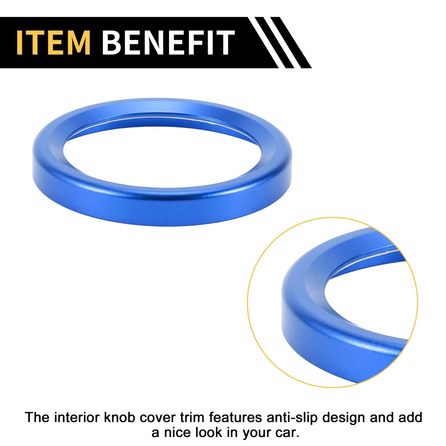 Engine Start Stop Button Cover Ring for Ford Maverick (2022) Blue