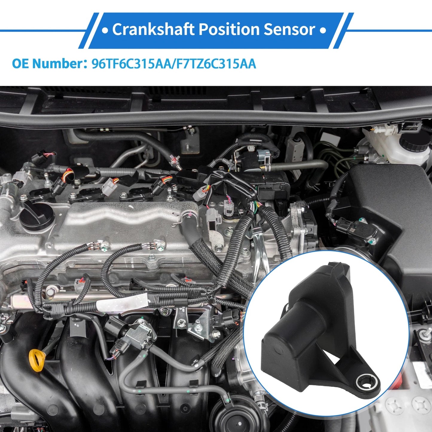 Crankshaft Position Sensor for Ford Explorer Mk2 4.0 4WD (1995-2001)