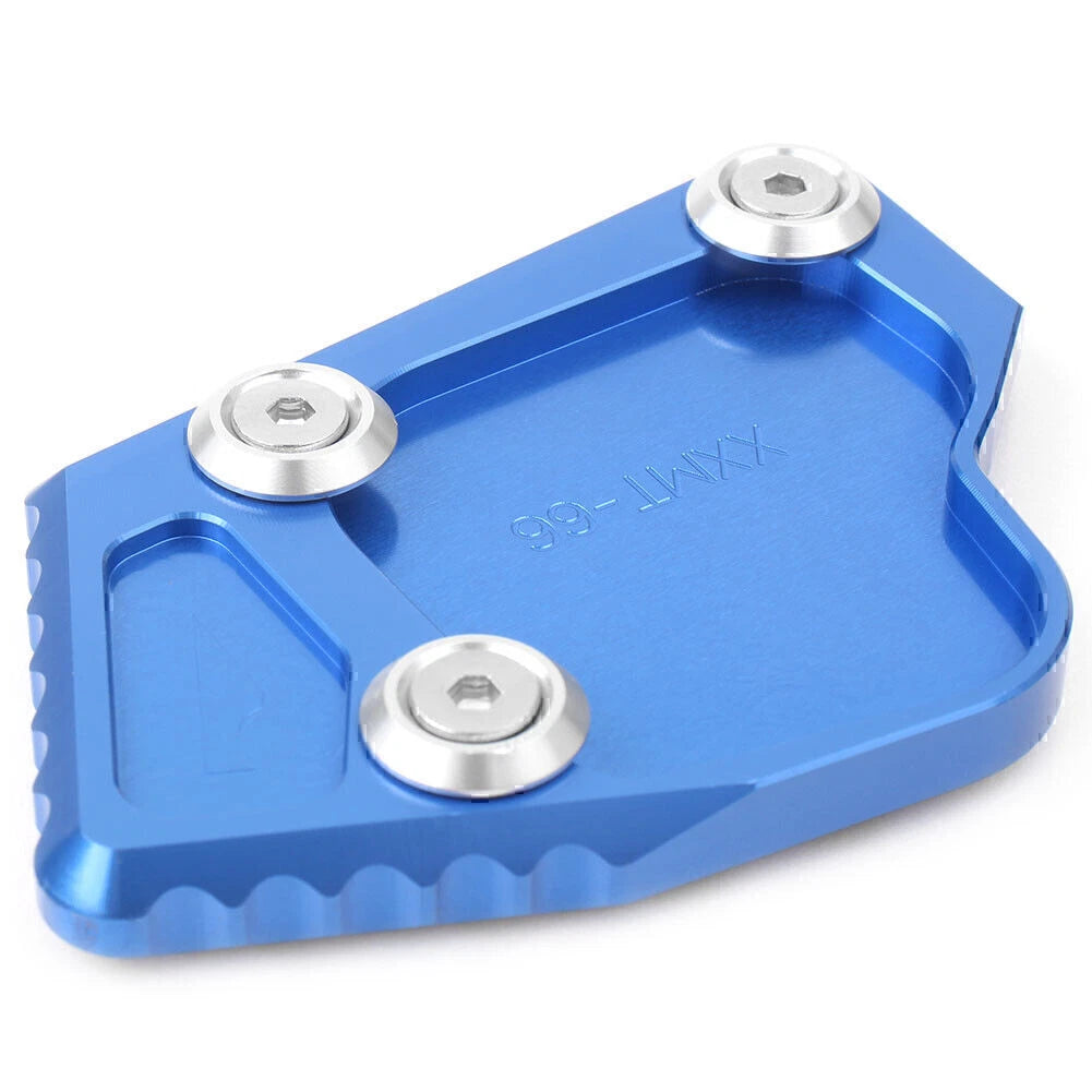 Kickstand Side Stand Enlarger Foot Plate Blue for BMW K1600GT/1600GTL (2011-2015)