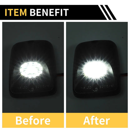 License Plate Light Tag Lamp White for Toyota Tacoma (1995-2004)