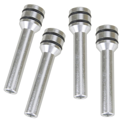 4 x Aluminium Door Latch Pin Covers for Car Interior - 49mm (Fits Various Models)