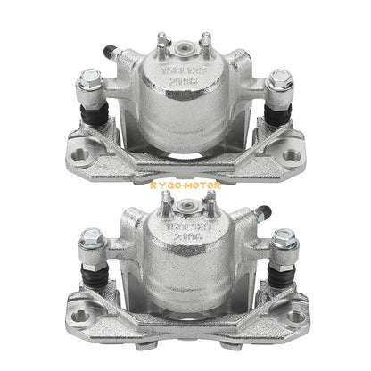 Brake Calipers w/Ceramic Pads for Honda Big Red 700 MUV700 (2009–2013)